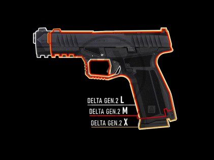 Arex Delta M OR Gen. 2 9x19mm Pistol