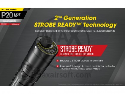 Svijetiljka NiteCore P20 V2 Precise Tactical