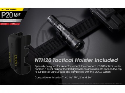 Svijetiljka NiteCore P20 V2 Precise Tactical