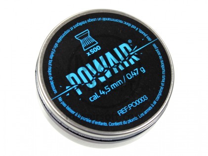 Powair Flat .177 Cal 4.5mm Pellets 500pcs