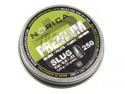 Norica Slug .22 Cal 5.5mm Pellets 250pcs