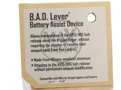 Zadržalo Zaklepa AR15 B.A.D. Lever Magpul