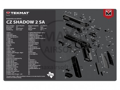 TekMat CZ Shadow 2 SA Wartungspad