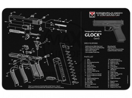 TekMat Wartungspad f&uuml;r Glock Gen5