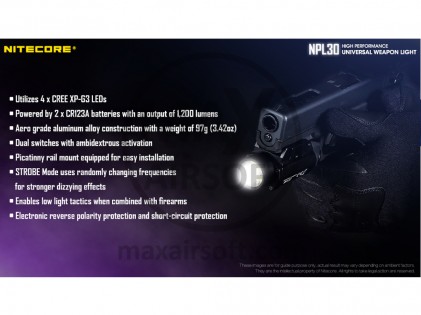 NiteCore NPL30 Flashlight