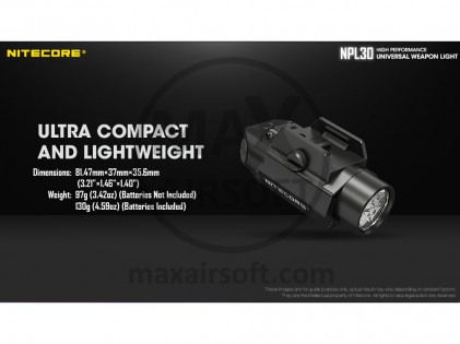NiteCore NPL30 Flashlight