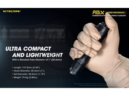NiteCore P10iX Precise 4000Lum Taktische Taschenlampe