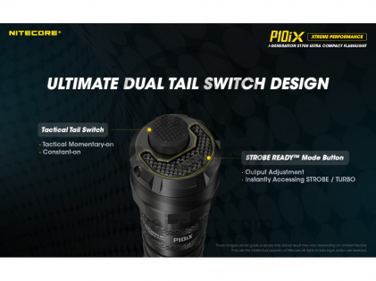 NiteCore P10iX Precise 4000Lum Taktische Taschenlampe