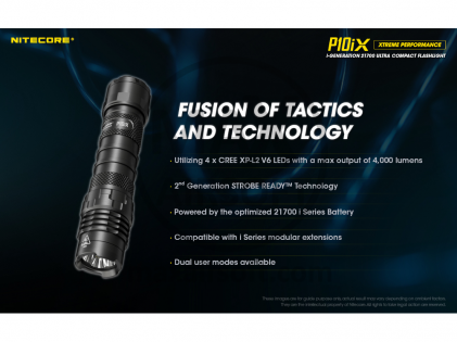 NiteCore P10iX Precise 4000Lum Taktische Taschenlampe