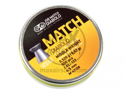 Diabole JSB Match .177 Cal 4.5mm 500kom