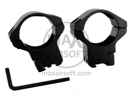 Gamo Typ 11mm 30mm Mittelmontageringe f&uuml;r Zielfernrohre (2 St&uuml;ck)