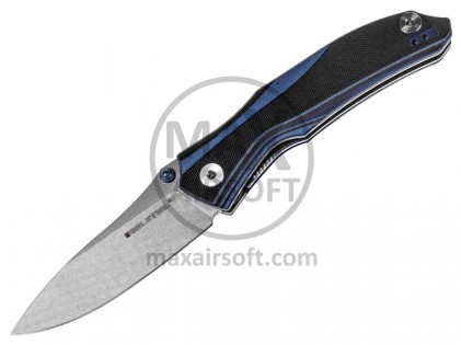 Real Steel E802 Horus Blue/Black 14C28N Knife