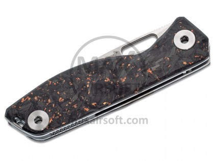 Real Steel Sidus Shred Copper Carbon Special Edition D2 Knife