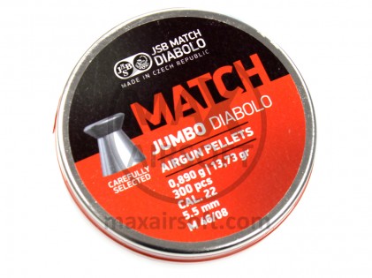 Diabole JSB Exact Jumbo Match .22 Cal 5.5mm 300kom