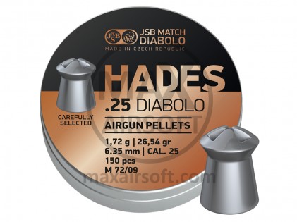 Diabole JSB Hades .25 Cal 6.35mm 300kom