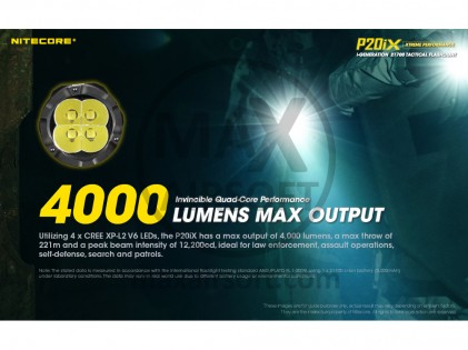 Lampa NiteCore P20iX
