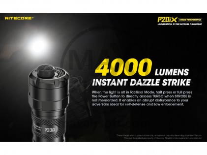 Lampa NiteCore P20iX