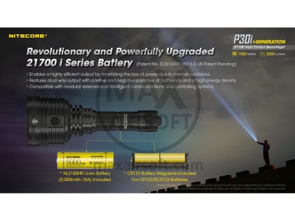NiteCore P30i Taschenlampe