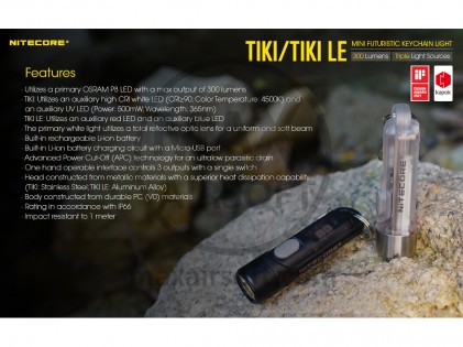 NiteCore Tiki LE Flashlight