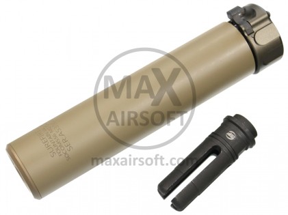 SF Socom 556 QD Silencer Tan