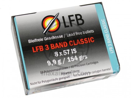 LFB 3 Band Classic 8x57 IS 10 St&uuml;ck Munition