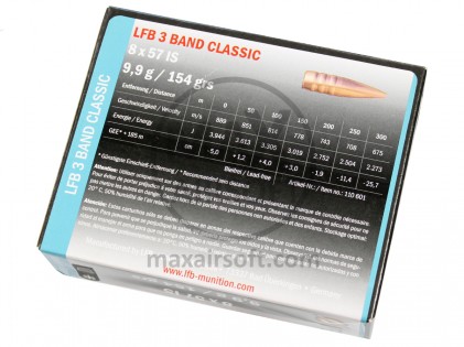 LFB 3 Band Classic 8x57 IS 10 St&uuml;ck Munition
