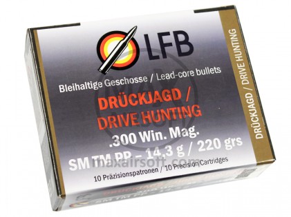 Strelivo LFB Drive Hunting .300 Win. Mag. 10kos