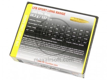Streljivo LFB Sport Long Range .300 Win. Mag. 10kos