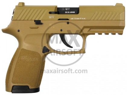 Pi&scaron;tolj Pla&scaron;ljivac Sig Sauer P320 Tan 9mm P.A.K.