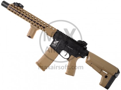 Delta Armory M4 SilentOps DMR Alpha AEG Rifle Half TAN (DA-A10-HT)