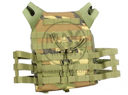 Delta Armory Molle Plate Carrier Jump Woodland