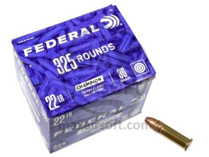 Streljivo Federal .22LR Value Pack Champion 325kom