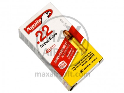 Aguila .22LR Super Extra HV 50pcs Ammo