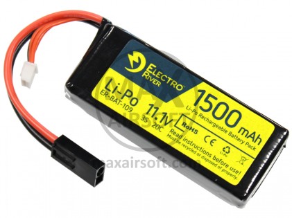 Electro River LiPo Battery 11,1V 20C 1500mAh
