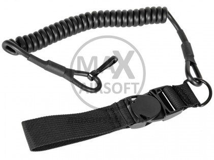 Amomax Fangriemen mit Schlaufe Schwarz