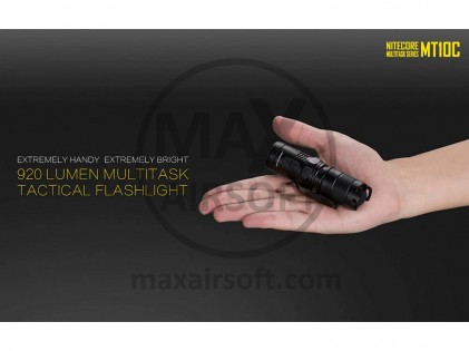 Svetilka NiteCore MT10C + LMA1 Montaža za Čelado