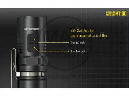 Svetilka NiteCore MT10C + LMA1 Montaža za Čelado