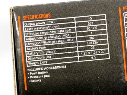 Laser SpeedStrike Green Firefield