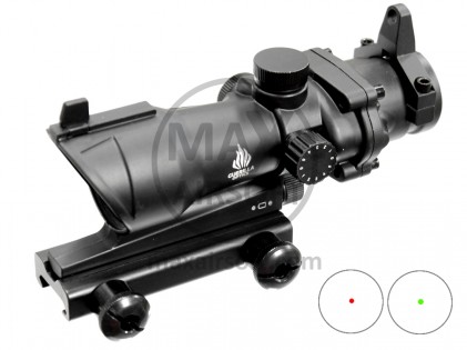 Optični Merek Combat Scope z Merki Guerilla Optics