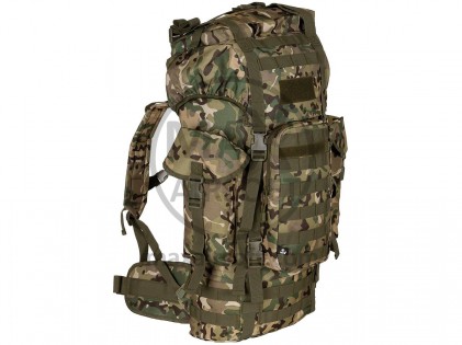 Combat Backpack 65L + Alu Camo