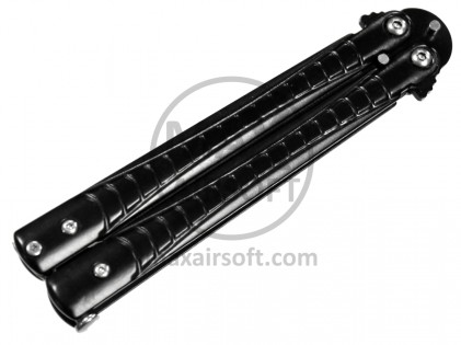 Albainox Butterfly 02206 Messer Schwarz