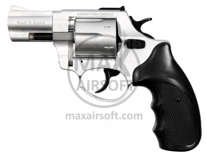 Zoraki R1 2,5 Zoll 9 mm Chrome P.A.K. Revolver-Platzpatrone