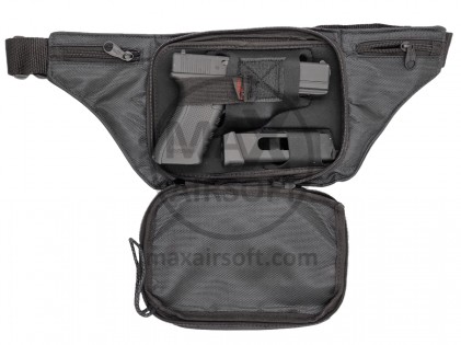 Akar Bell C7202 Tactical Pistol Waist Bag / Fanny Pack Black