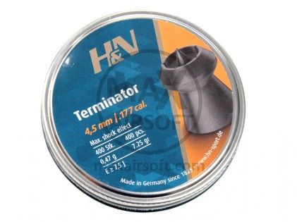 H&N Terminator .177 Kaliber 4,5 mm, 400 St&uuml;ck