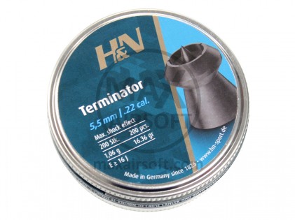 Diabole H&N Terminator .22 Cal 5.5mm 200kom