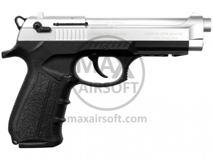 Zoraki 918 Schreckschusspistole PTB Mattchrom 9mm P.A.K.