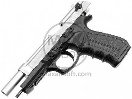 Zoraki 918 Schreckschusspistole PTB Mattchrom 9mm P.A.K.
