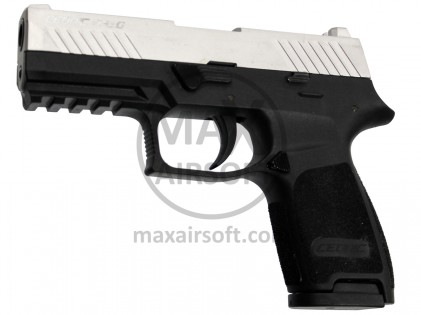Ceonic P320 Schwarzchrom 9mm P.A.K. Pistolenplatzpatrone