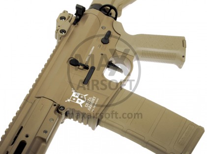 Delta Armory M4 Tempest 2 Alpha EAGLE AEG Rifle Tan (DA-A20-FT-EGL)
