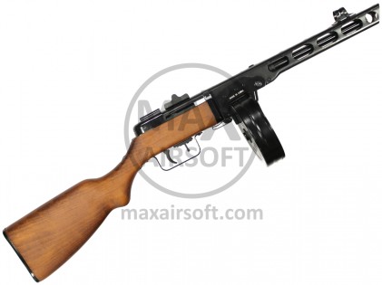 Pu&scaron;ka AEG PPSH-41 Blowback Wood S&T